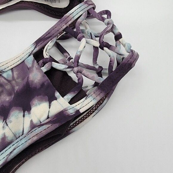 HOBIE Tie Dye/ Purple Bikini Set - Picture 6 of 13